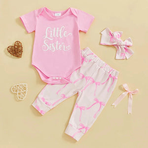 Little Sister Ribbon Outfit & Bow