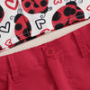 Lady Bug Love Bow Tie Outfit