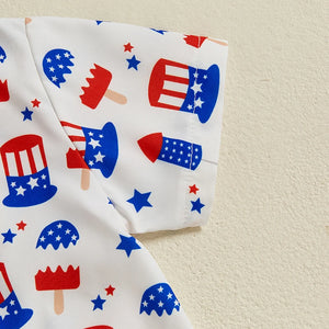 4th of July Celebrate Bow Tie Outfit
