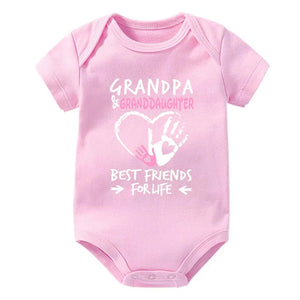 Grandpa & Granddaughter Best Friends Onesie