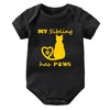 My Sibling Has Paws Cat Onesie