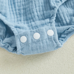 Flower Ruffle Onesie