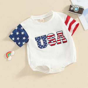 USA Stars & Stripes Onesie