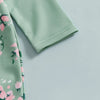 Blossoming Flower Swimsuit & Hat