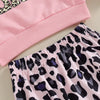 Pink Daddy's Girl Leopard Print Outfit