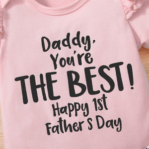 Daddy You're the Best Father's Day Outfit
