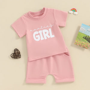 Auntie's Girl T-shirt & Shorts