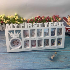 My First Year Crown Picture Frame