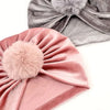 Velvet Fur Pompom Hat