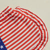 Ruffled USA Shorts