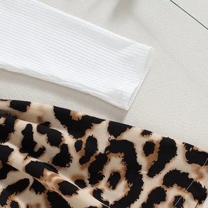 Long Sleeve Leopard Lidia Dress