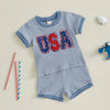 Striped USA Stars Outfit