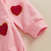 Fuzzy Hearts Onesie