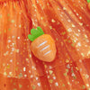 Layered Carrot Easter Dress