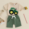 Fuzzy Tractor T-shirt & Shorts