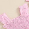 Plaid Watermelon Ruffle Dress & Bow