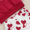 Daddy's Valentine Heart Outfit