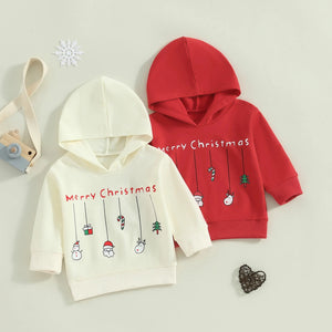 Merry Christmas Ornament Hoodie