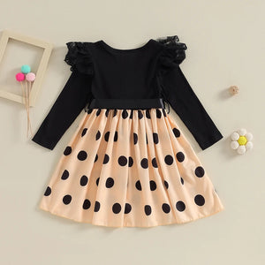 Polka Dot Lace Dress