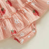 Summer Strawberry Flower Dress