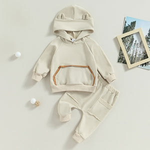 Bear Ear Hoodie & Pocket Pants