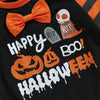 Happy Halloween Bow Tie Onesie