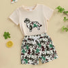 Camouflage Dog T-shirt & Shorts
