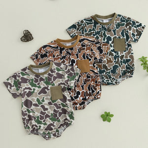 Camouflage Pocket Onesie