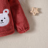 Plush Hooded Winter Bear Jogger Set