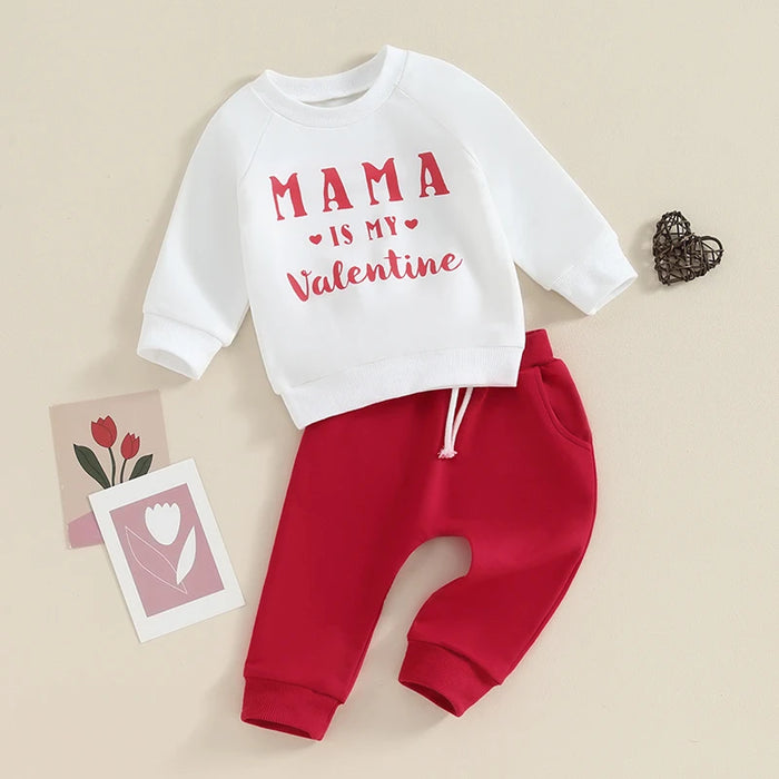 Mama is my Valentine Outfit