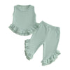 Solid Ruffled Marion Outfit
