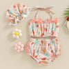 Flower Baby Swimsuit & Hat