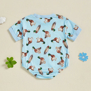 Baby Blue Duck Onesie
