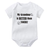 My Grandma is Better than Yours Onesie