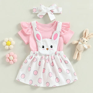 Polka Dot Bunny Dress Outfit