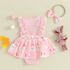 Lace Bunny Easter Dress & Headband