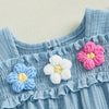 Flower Ruffle Onesie