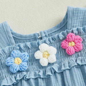 Flower Ruffle Onesie