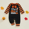 Happy Halloween Bow Tie Onesie