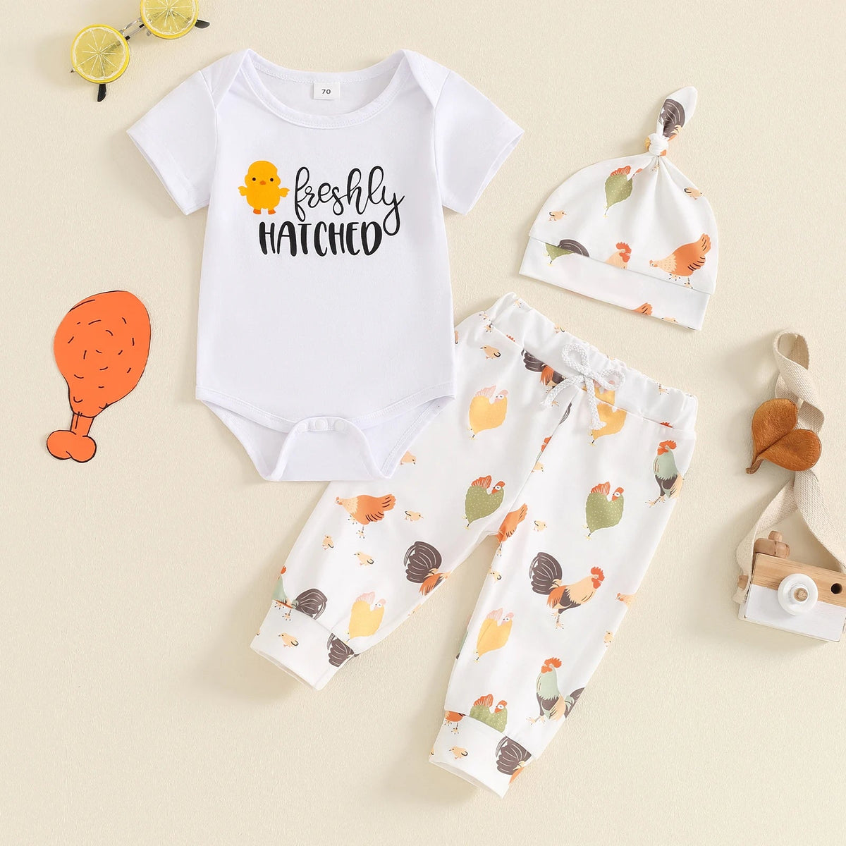 Freshly Hatched Outfit for Baby & Toddler Boys & Girls – Bitsy Bug Boutique