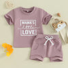 Mama's Little Love T-shirt & Shorts