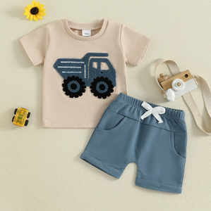 Dump Truck T-shirt & Shorts