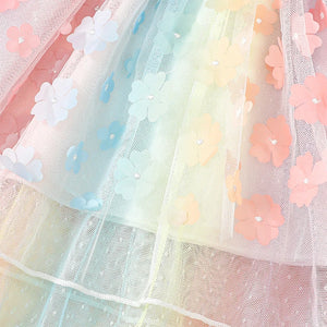 Flower Rainbow Dress
