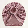 Velvet Turban Knot Hat