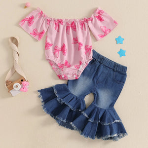 Bows & Bell Bottoms Outfit