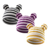 Striped Ear Beanie Hat