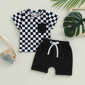 Checkered Tom T-shirt & Shorts