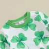 St. Patrick's Day Clover Outfit