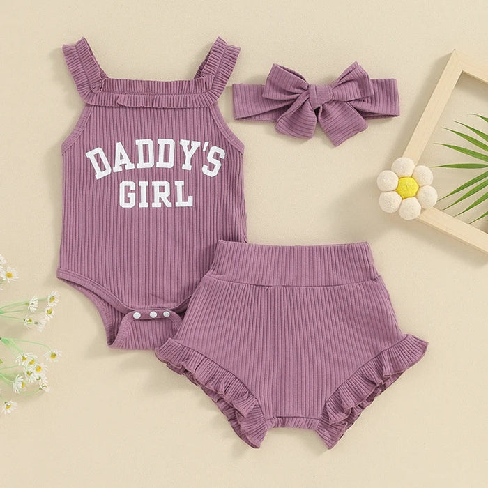 Ribbed Daddy's Girl Summer Outfit