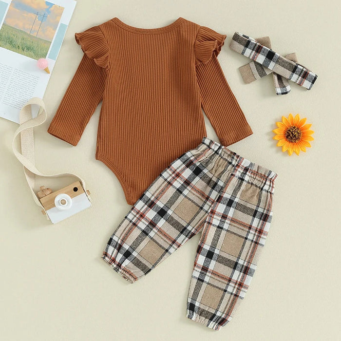 Penelope Plaid Outfit & Bow